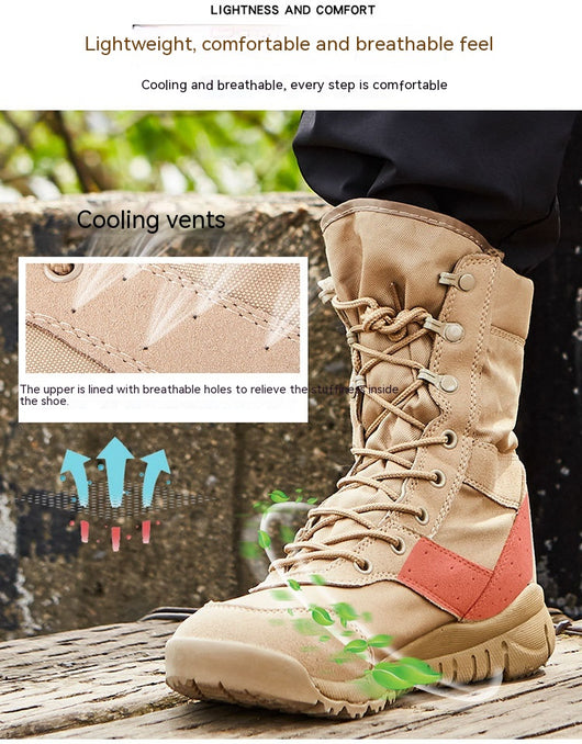 Botas Tácticas Yulong para Montaña y Desierto - Rendimiento Profesional - Image 26