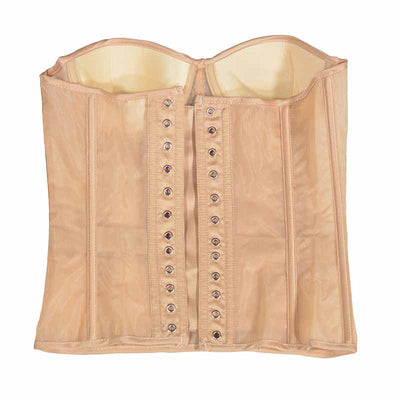 Corpiño Nupcial Transparente con Malla Elegante - Image 47