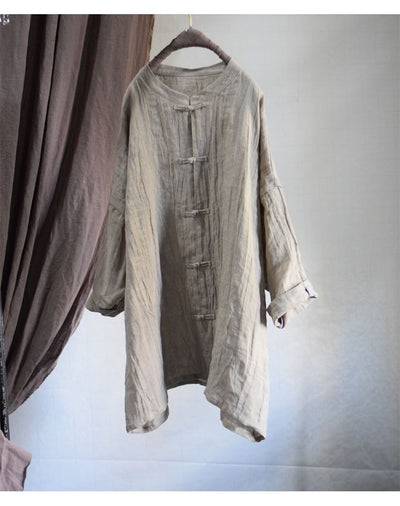 Blusa Holgada Estilo Chino con Efecto Fresco para Mujer - Image 16