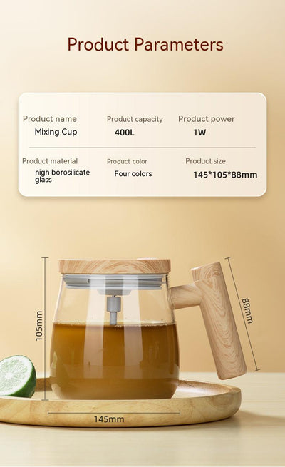 Taza Mezcladora Automática de Café 400ML con Agitador Eléctrico - Image 54