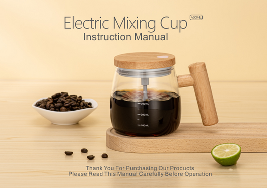 Taza Mezcladora Automática de Café 400ML con Agitador Eléctrico - Image 74