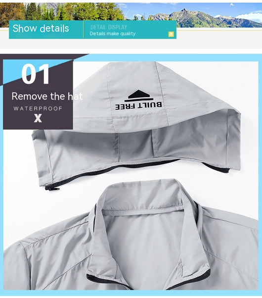 Sudadera con Capucha Protección Solar UV Transpirable para Verano - Image 15