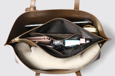 Bolso de Cuero Suave con Gran Capacidad - Image 12