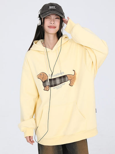 Sudadera con Capucha Estampado Perro Salchicha Original - Image 22