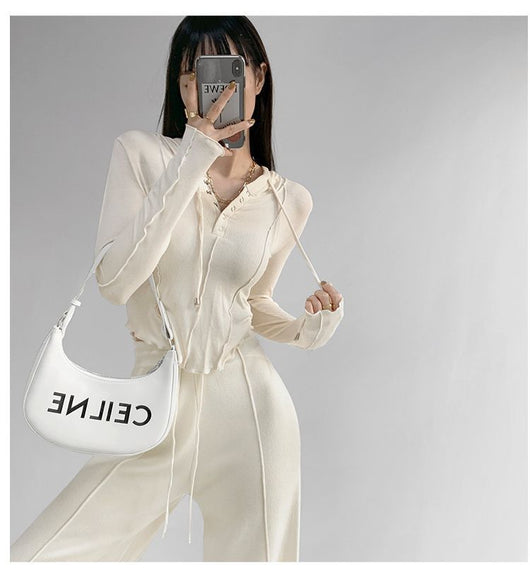 Sudadera con Capucha Ajustada para Mujer - Manga Larga Otoño - Image 26
