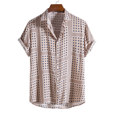 Camisa Estampada de Algodón Manga Corta - Image 17