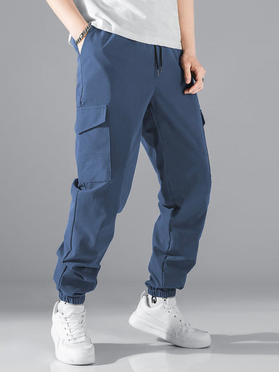 Pantalones de Trabajo con Múltiples Bolsillos Estilo Urbano - Image 26