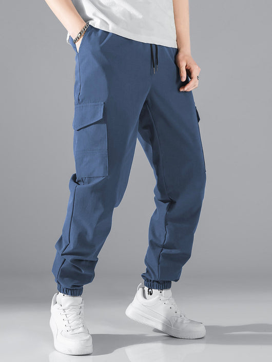 Pantalones de Trabajo con Múltiples Bolsillos Estilo Urbano - Image 26
