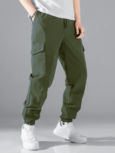 Pantalones de Trabajo con Múltiples Bolsillos Estilo Urbano - Image 38