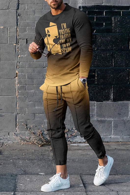 Conjunto Deportivo Casual Multicolor de Manga Larga para Hombre - Image 19