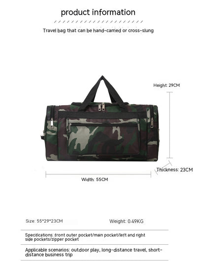 Mochila Táctica de Gran Capacidad con Diseño Camuflaje - Image 11