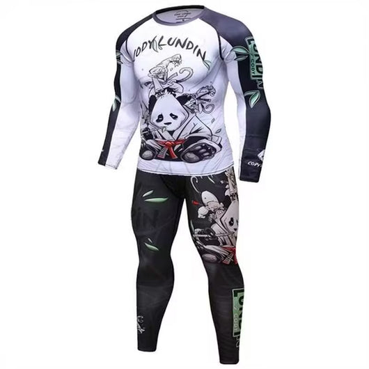 Remera Deportiva Ajustada de Manga Larga Antirozadura - Image 9