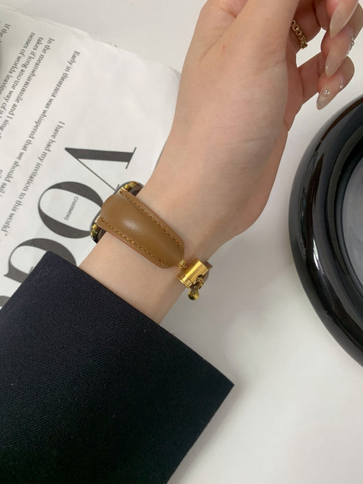 Pulsera de Cuero con Hebilla D-Shape - Unisex - Image 18