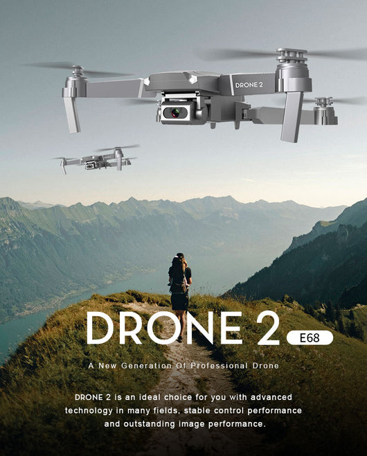 Dron Plegable E68 con Cámara HD - Image 10