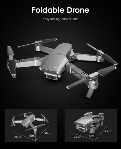 Dron Plegable E68 con Cámara HD - Image 11