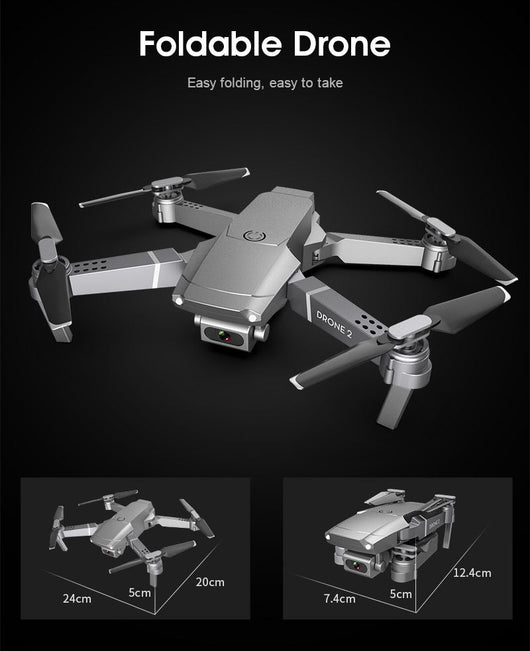 Dron Plegable E68 con Cámara HD - Image 11