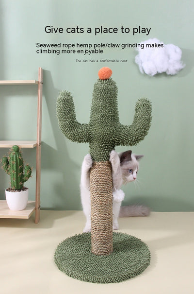 Rascador Árbol de Sisal para Gatos con Diseño de Cactus - Image 9