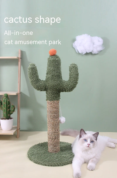Rascador Árbol de Sisal para Gatos con Diseño de Cactus - Image 10
