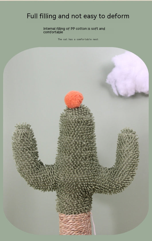 Rascador Árbol de Sisal para Gatos con Diseño de Cactus - Image 15