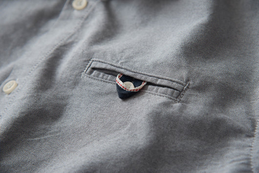 Camisa Slim Fit Retro para Hombre con Parches de Gamuza y Costuras Decorativas - Image 38