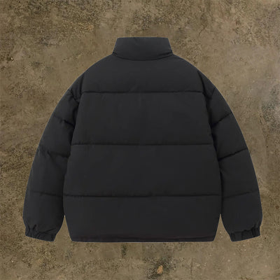 Abrigo Acolchado de Cuello Alto para Invierno - Image 10