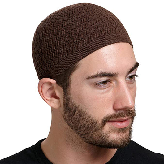 Abrigo Tejido Jacquard Onda Invierno - Calidez Neutra con Punta Reforzada - Image 12