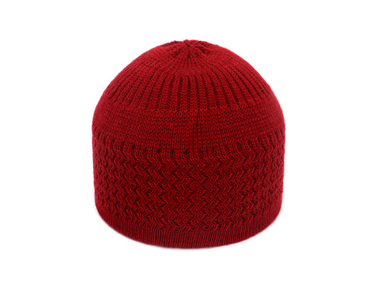 Abrigo Tejido Jacquard Onda Invierno - Calidez Neutra con Punta Reforzada - Image 13