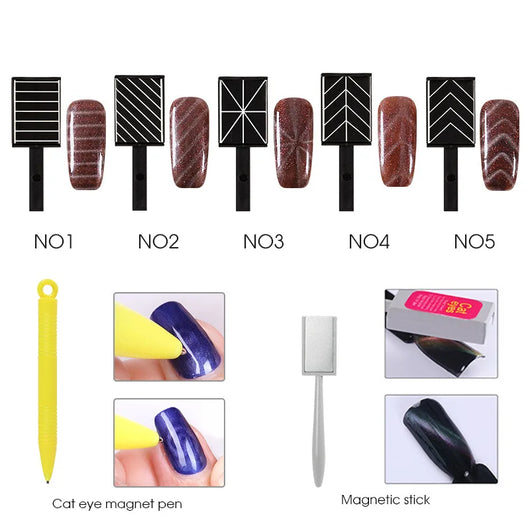 Esmalte de Uñas Efecto Ojo de Gato con Imán - Image 25