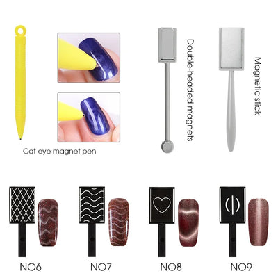Esmalte de Uñas Efecto Ojo de Gato con Imán - Image 26