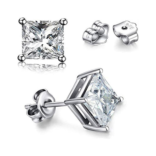Aretes de Plata 925 con Moissanita - Diseño Moderno para Uso Diario - Image 15
