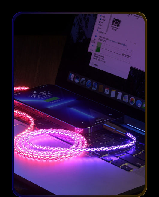 Cable de Carga y Datos RGB con Efecto Color Mágico - Image 14