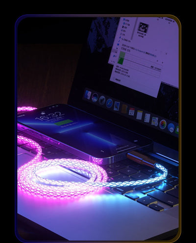 Cable de Carga y Datos RGB con Efecto Color Mágico - Image 19