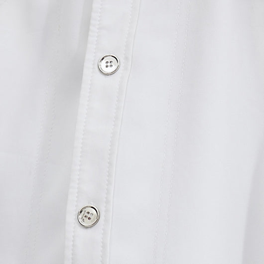 Blazer Blanco con Hombreras Deconstruidas - Image 11