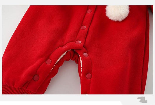Mameluco Acolchado de Algodón para Bebé - Año Nuevo Chino Invierno - Image 8