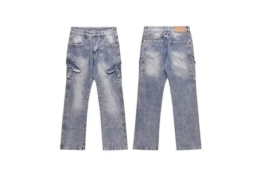Pantalones de Trabajo Estilo Retro Americano para Hombre - Image 8