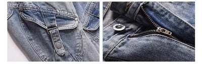 Pantalones de Trabajo Estilo Retro Americano para Hombre - Image 12
