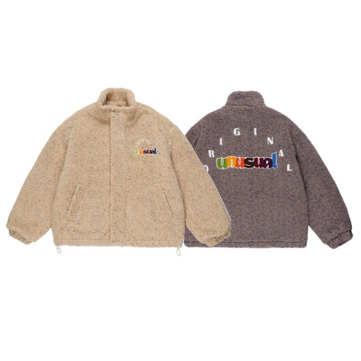 Abrigo de Invierno para Hombre con Cuello Alzado, Relleno de Algodón y Lana de Cordero - Image 16