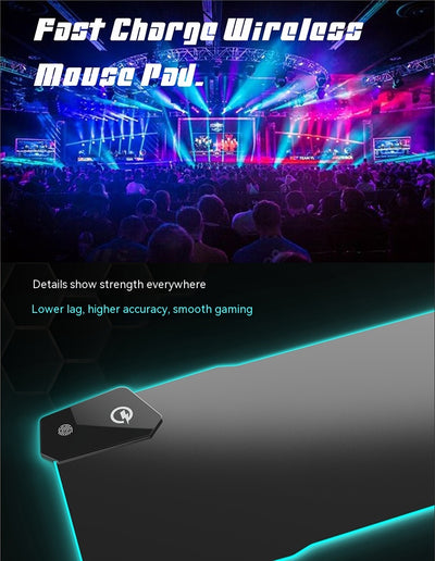 Tapete Gaming Luminoso Impermeable con Interfaz USB para Ratón - Image 23