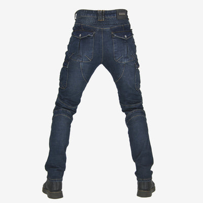 Pantalones de Motociclismo Tácticos Verde Militar con Múltiples Bolsillos y Protección Anti-Caída - Image 21