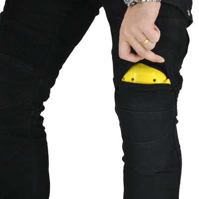 Pantalones de Motociclismo Tácticos Verde Militar con Múltiples Bolsillos y Protección Anti-Caída - Image 27