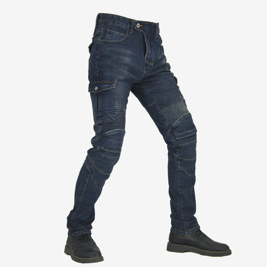 Pantalones de Motociclismo Tácticos Verde Militar con Múltiples Bolsillos y Protección Anti-Caída - Image 34