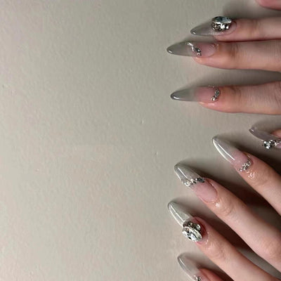 Uñas Postizas Removibles con Efecto Ojo de Gato - Image 10