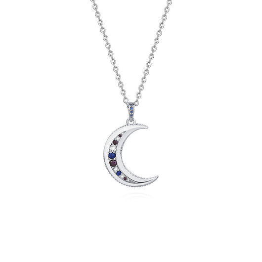 Collar de Plata Esterlina 925 con Luna para Mujer - Image 11