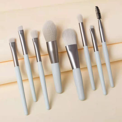 Set de 8 Brochas de Maquillaje Mini Macarons - Diseño Portátil y Profesional - Image 16