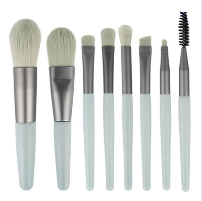Set de 8 Brochas de Maquillaje Mini Macarons - Diseño Portátil y Profesional - Image 25