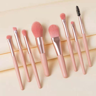 Set de 8 Brochas de Maquillaje Mini Macarons - Diseño Portátil y Profesional - Image 27