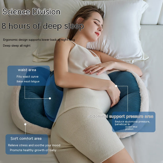 Almohada de Embarazo en Forma de U - Soporte Abdominal para Dormir Cómodo - Image 16
