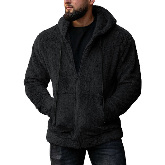 Chaqueta Cardigan Acolchada con Capucha para Hombre - Image 10