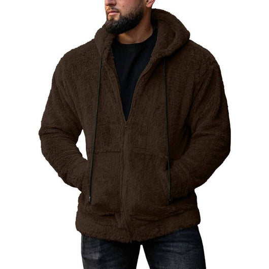 Chaqueta Cardigan Acolchada con Capucha para Hombre - Image 11