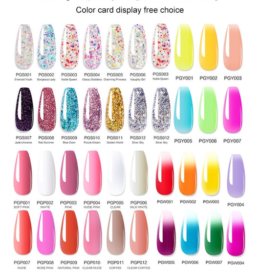 Set Completo de Manicura Profesional con Pegamento Extendido y Herramientas - Image 24